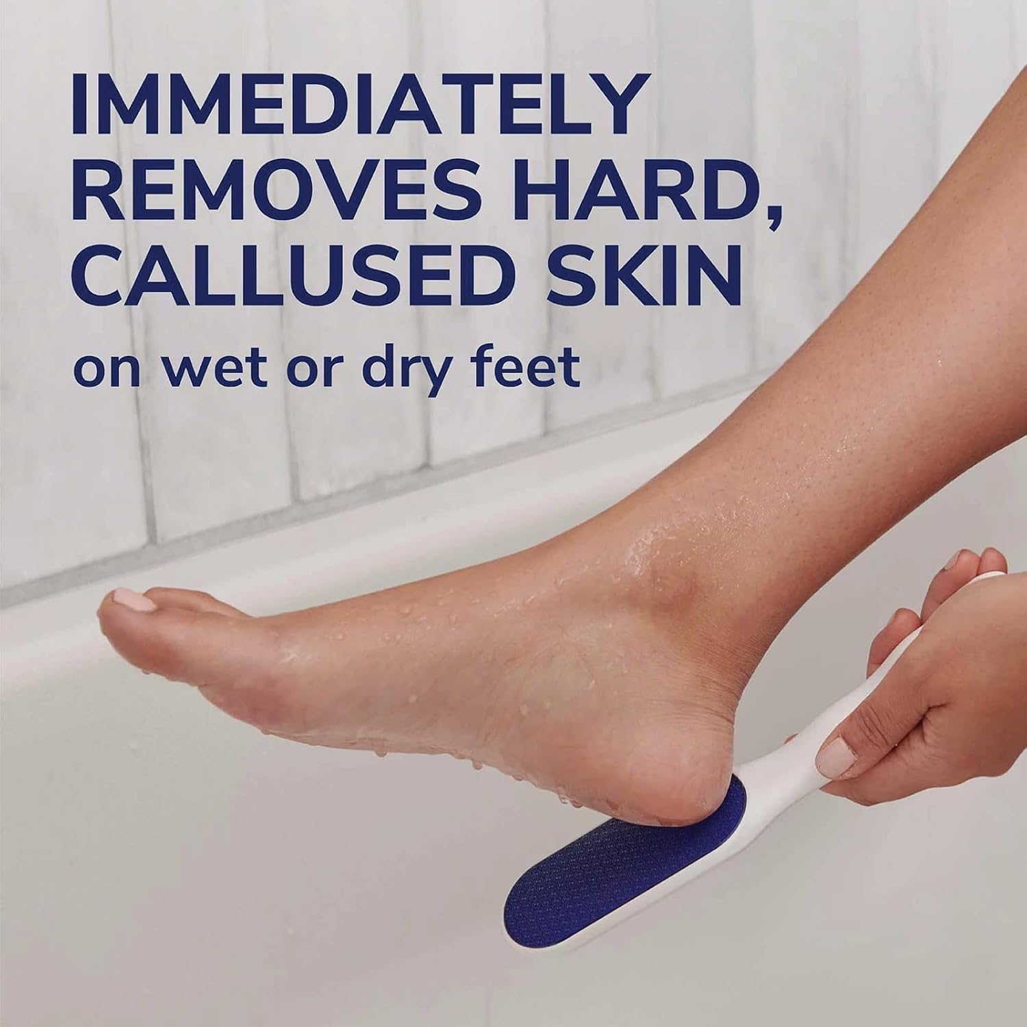 Hard Skin Remover Nano Glass Foot File - Hygienic Pedicure Tool for Durable Dead Skin & Callus Removal, Long-Lasting Buffer & Soft Feet