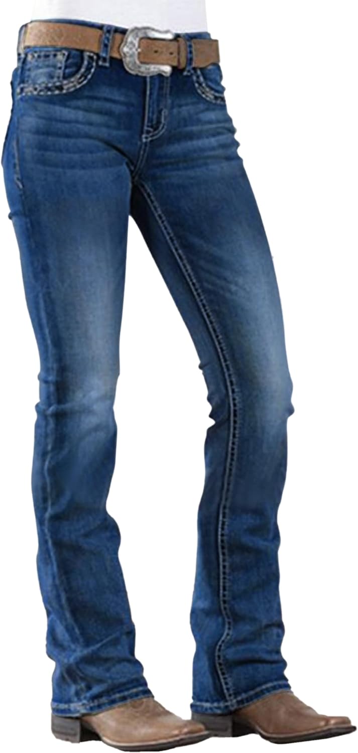 Pantalones vaqueros de mujer, pantalones vaqueros de tiro medio y corte acampanado de los años 90, pantalones vaqueros negros de alta elasticidad, pantalones de mezclilla de corte acampanado para mujer 