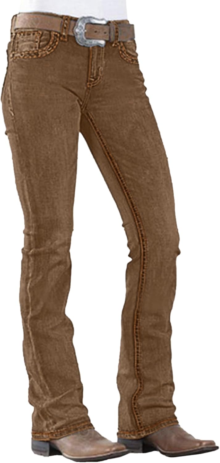 Pantalones vaqueros de mujer, pantalones vaqueros de tiro medio y corte acampanado de los años 90, pantalones vaqueros negros de alta elasticidad, pantalones de mezclilla de corte acampanado para mujer 