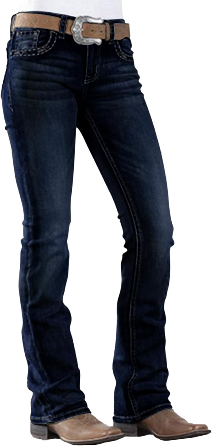 Pantalones vaqueros de mujer, pantalones vaqueros de tiro medio y corte acampanado de los años 90, pantalones vaqueros negros de alta elasticidad, pantalones de mezclilla de corte acampanado para mujer 