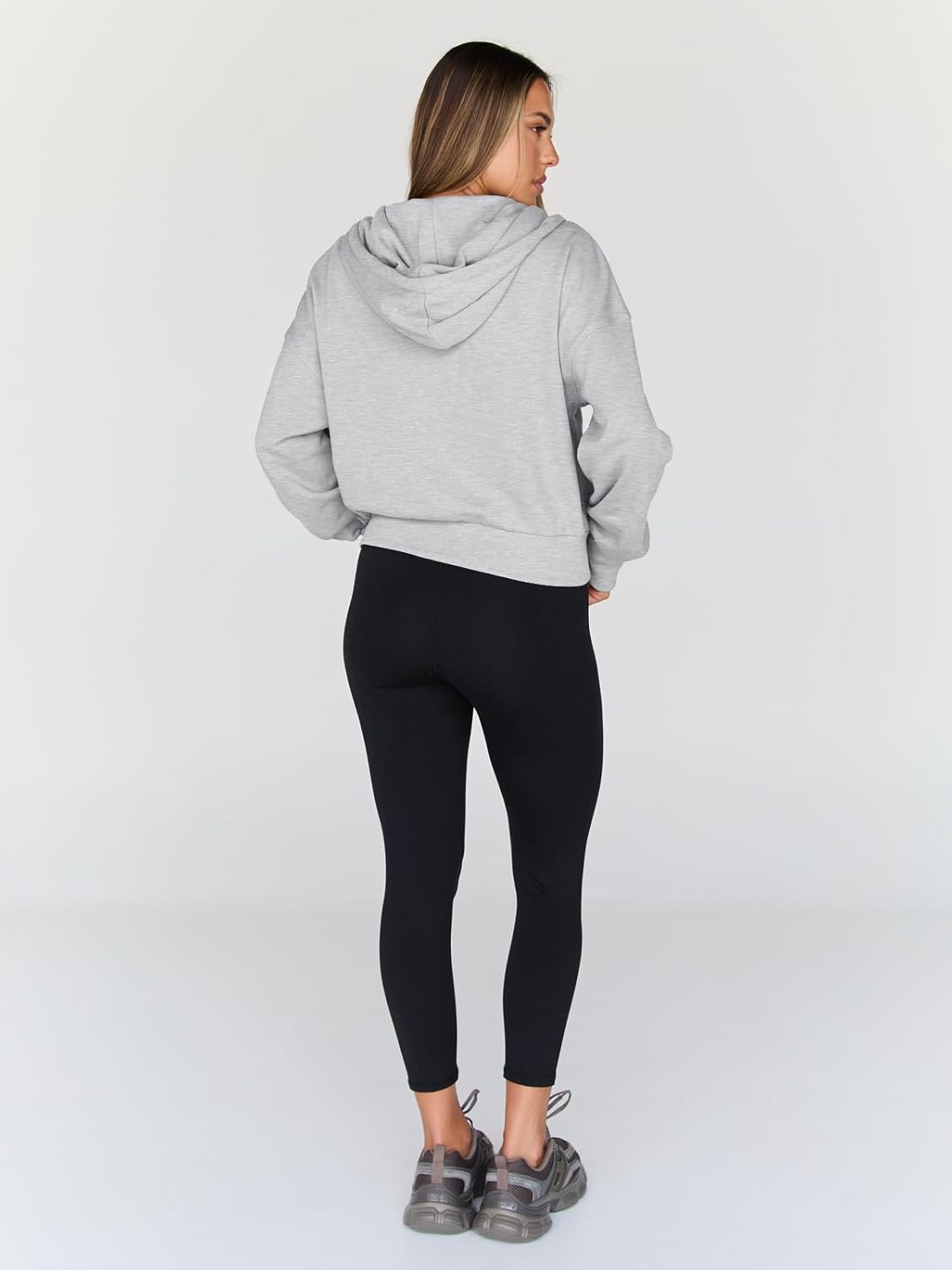 Sudaderas con capucha de moda Queen para mujer, sudaderas cortas con cremallera completa, chaquetas, tops casuales y cómodos para el gimnasio, conjuntos de otoño e invierno 2024 