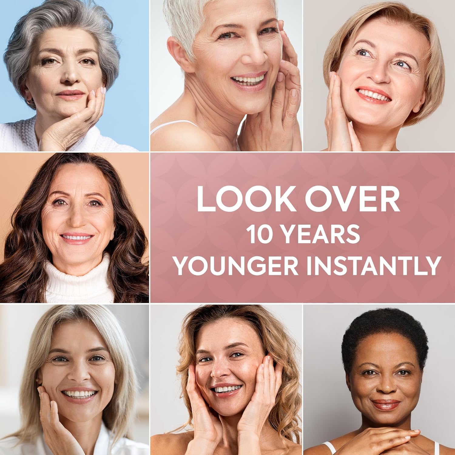 Instant Eye & Face Lift: Rapid Under Eye Bags, Wrinkles, Smile & Forehead Lines Remover, 2-Minute Treatment in 1 fl. oz