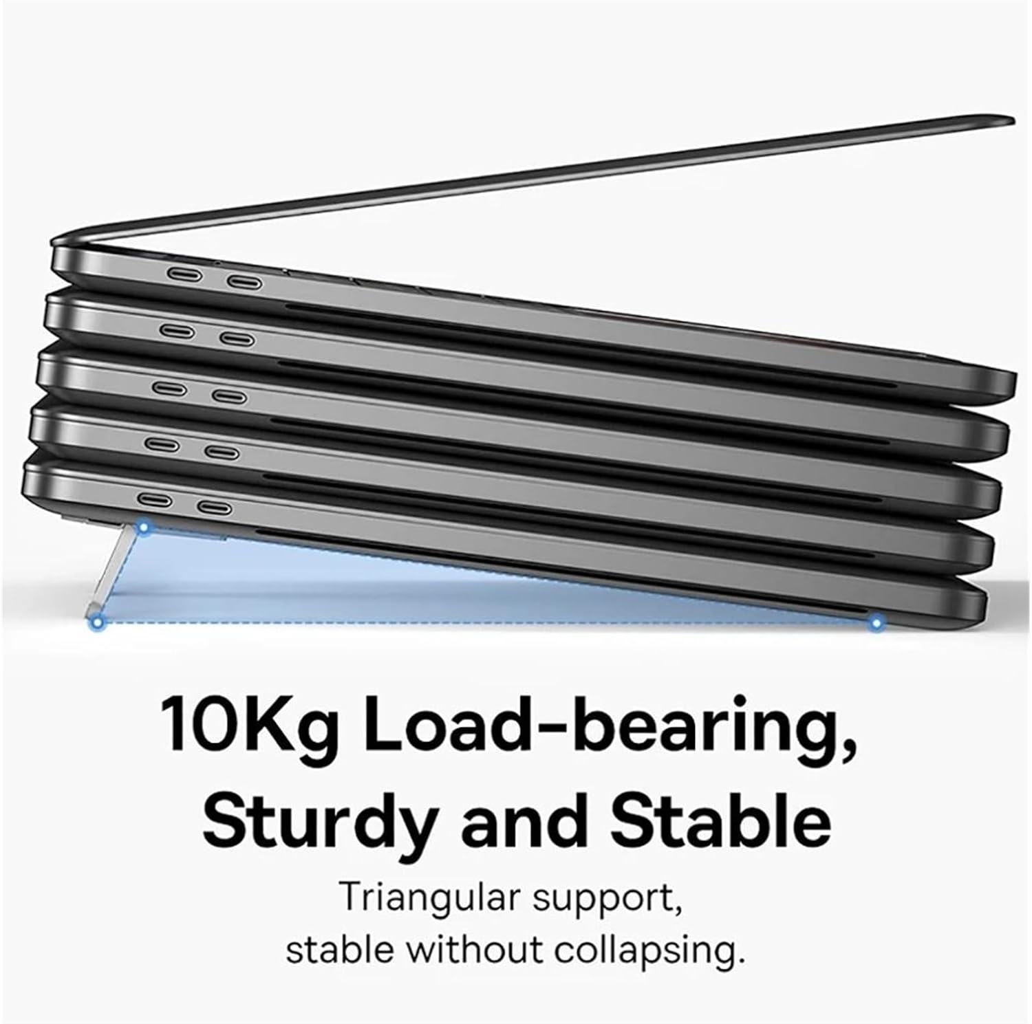 Portable Laptop Holder Adjustable Height Foldable Laptop Stand Ultra