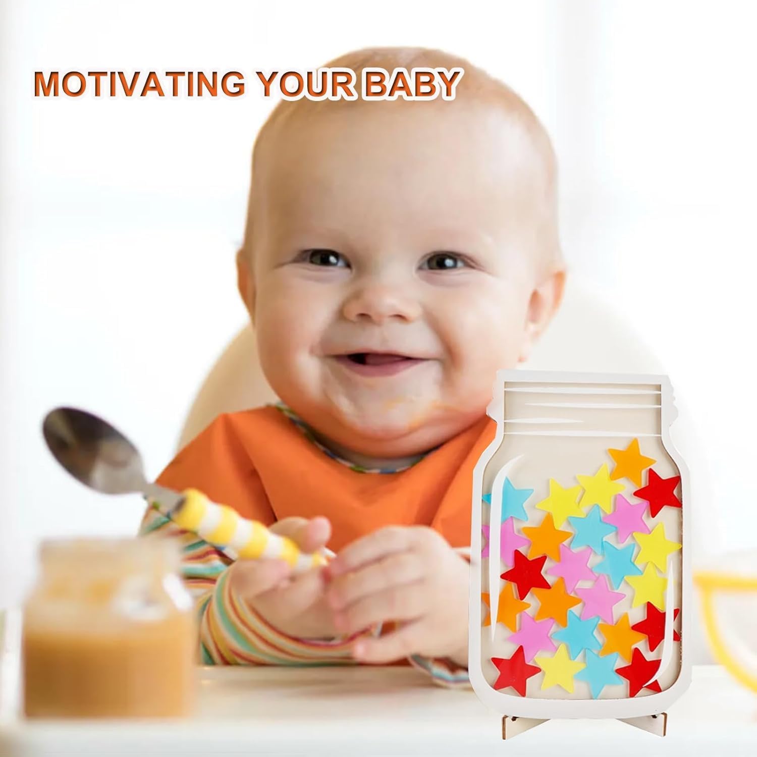 Magnetic Reward Jar, Magnetic Star Reward Jar Classroom, Behavior Management Classroom Tools, Reward Jar System for Classroom Home, Magnetic Reward Jar for Classroom Board