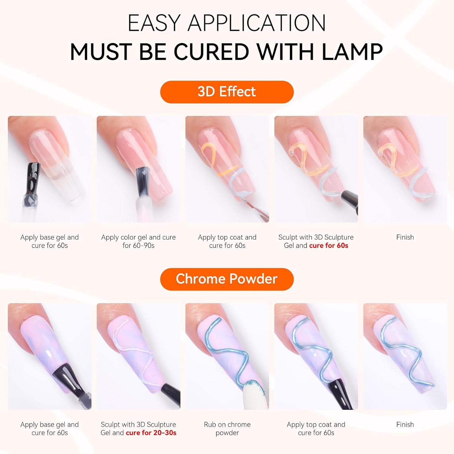 Makartt 3D Sculpting Nail Gel Glue 15g - No-Wipe Clear Polish for DIY Art: Drawing, Molding, Sculptures & Decor