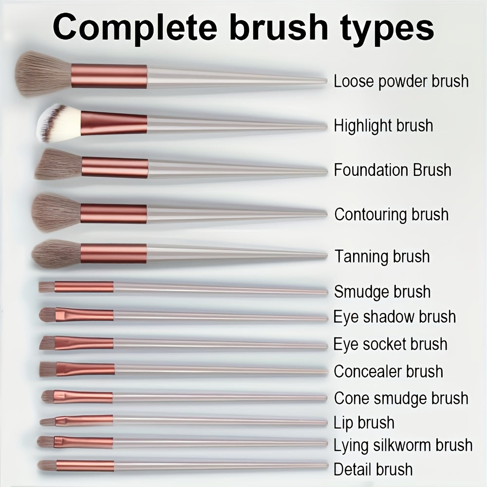 13 piece Professional Makeup Brush Set