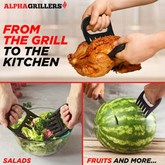 Meat Shredder Claws Grilling Accessories BBQ Accessories Grill Puller for Cooking Shredding Barbecue