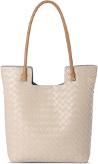 Bolso de mano de piel auténtica para mujer, tipo cartera, con asa superior, suave, para hombro, con cremallera, de tamaño mediano, para viajes de trabajo 