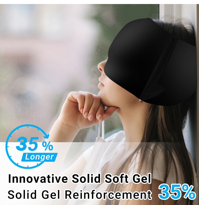 Odorless Migraine Relief Cap with Hot/Cold Therapy & 360° Gel Coverage