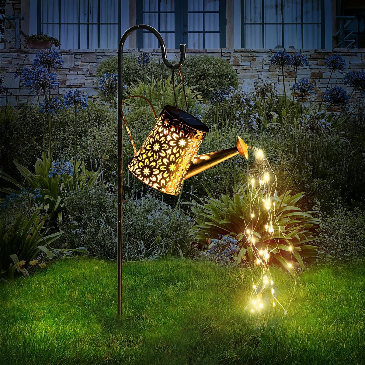 Otdair Solar Watering Can Lights – Outdoor Garden/Patio/Pathway Decor, Waterproof Solar Lights, Gifts for Mom/Grandma Birthdays