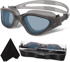 Polarized Swimming Goggles Swim Pool Goggles Anti Fog Anti UV No Leakage Clear Vision for Men Women Adults Teenagers