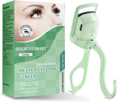 Professional Heated Eyelash Curler - Safe, Long-Lasting Curl with Quick Heating | Travel-Friendly & Waterproof Design