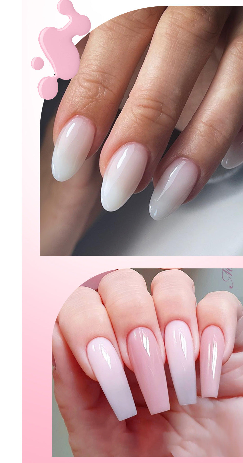 Professional Medical-Grade Nail Adhesive—3-Second Dry, Zero Irritation, Unbreakable Strength Builder gel