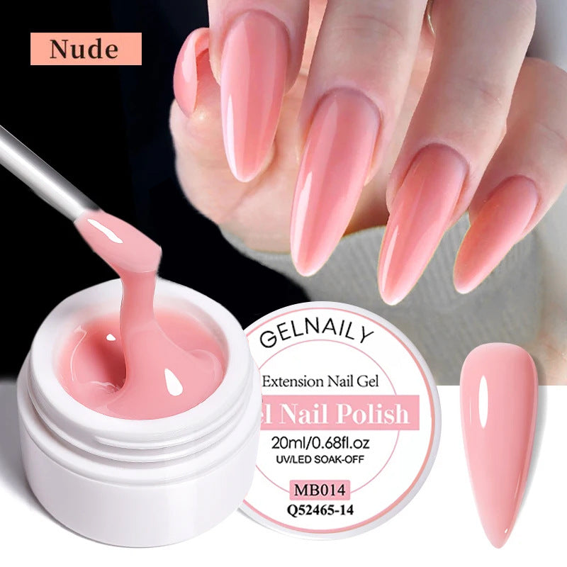 Professional Medical-Grade Nail Adhesive—3-Second Dry, Zero Irritation, Unbreakable Strength Builder gel