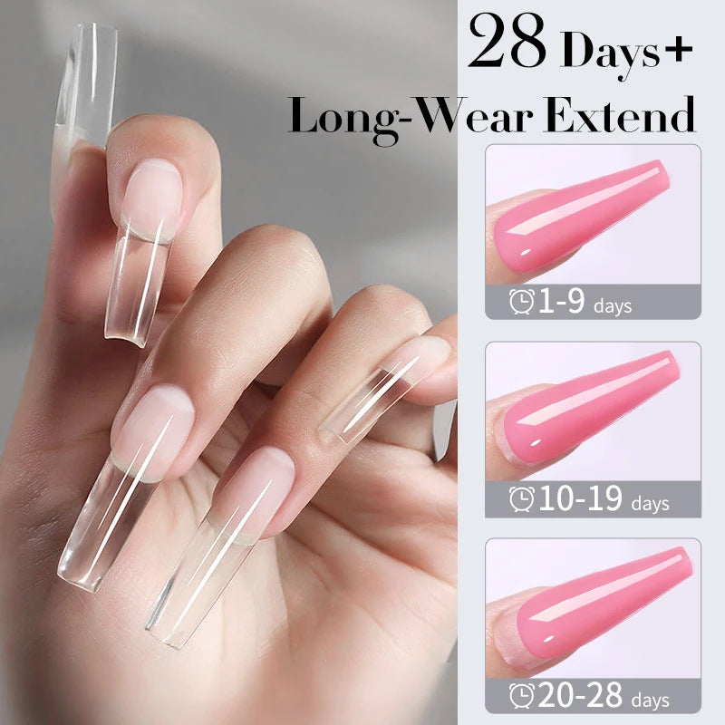 Professional Medical-Grade Nail Adhesive—3-Second Dry, Zero Irritation, Unbreakable Strength Builder gel