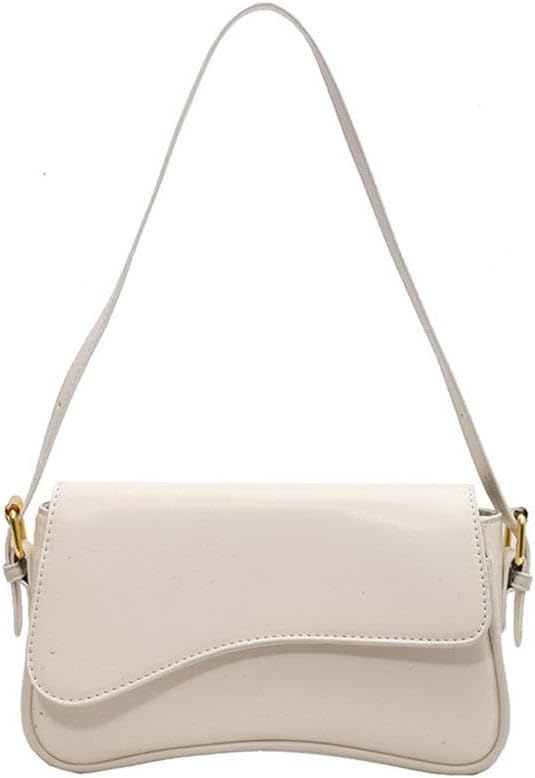 Bolso de hombro para mujer, estilo retro, de piel vegana, tipo tote, tipo sobre, moderno, tipo bandolera, con cremallera, 2025 