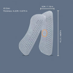 4pcs Anti slip Silicone Shoe Heel Protector - Silicone Heel Stickers