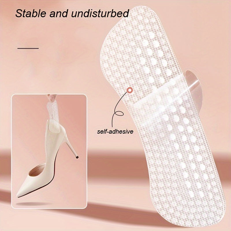 4pcs Anti slip Silicone Shoe Heel Protector - Silicone Heel Stickers
