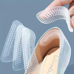 4pcs Anti slip Silicone Shoe Heel Protector - Silicone Heel Stickers