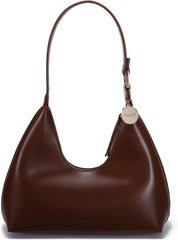 Bolso de hombro JOLLQUE para mujer, bolso de mano pequeño de cuero, bolso estilo hobo con cremallera único y moderno 