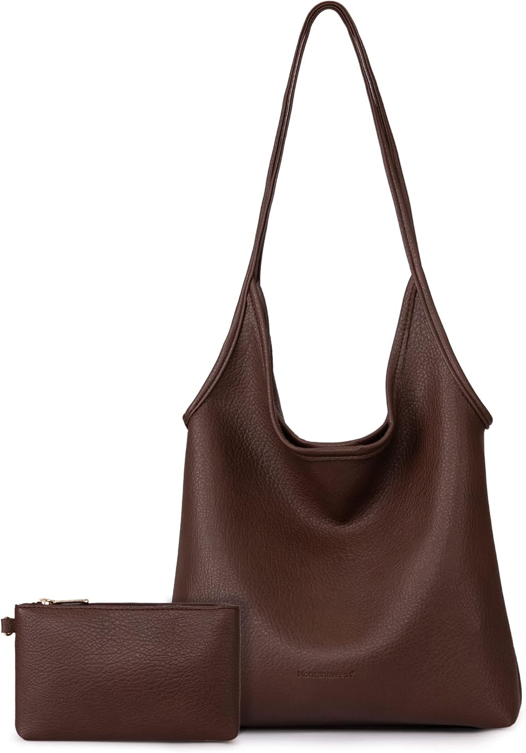 Montana West Slouchy Hobo Bags for Women Soft Designer Shoulder Purses Ladies Top Handle Handbag