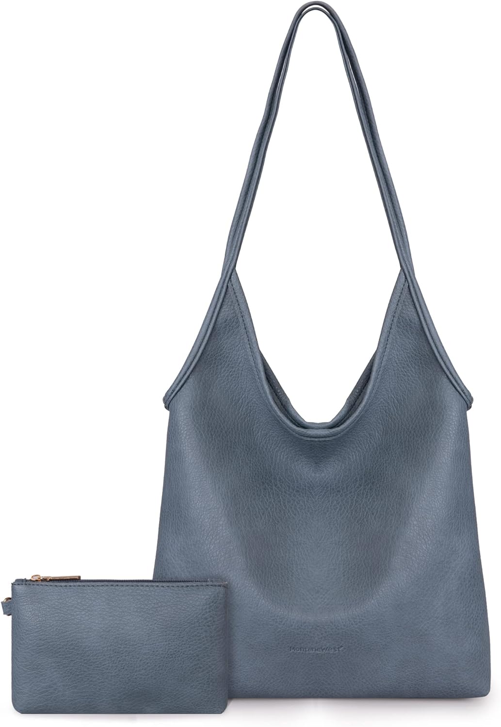 Montana West Slouchy Hobo Bags for Women Soft Designer Shoulder Purses Ladies Top Handle Handbag