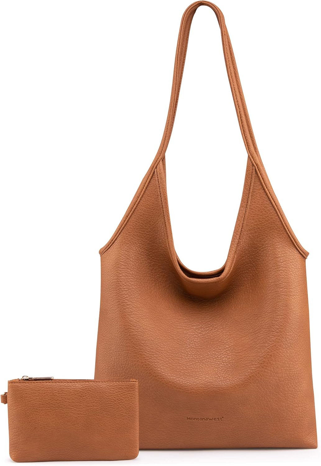 Montana West Slouchy Hobo Bags for Women Soft Designer Shoulder Purses Ladies Top Handle Handbag