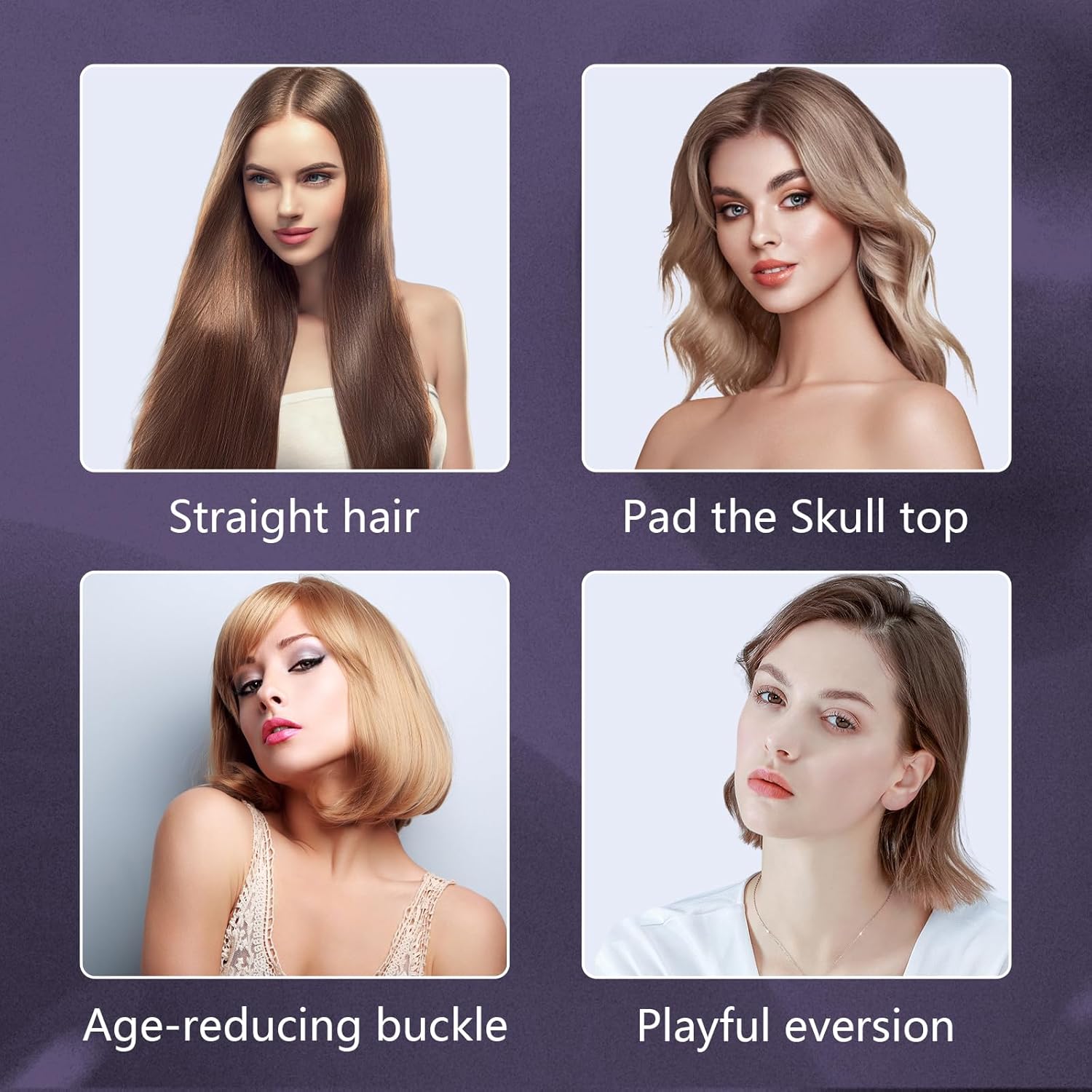 Portable Straightener Brush, 2025 New Straight and Curly Dual-Purpose Curling Rod, Mini Dual Purpose Curling Iron for Women
