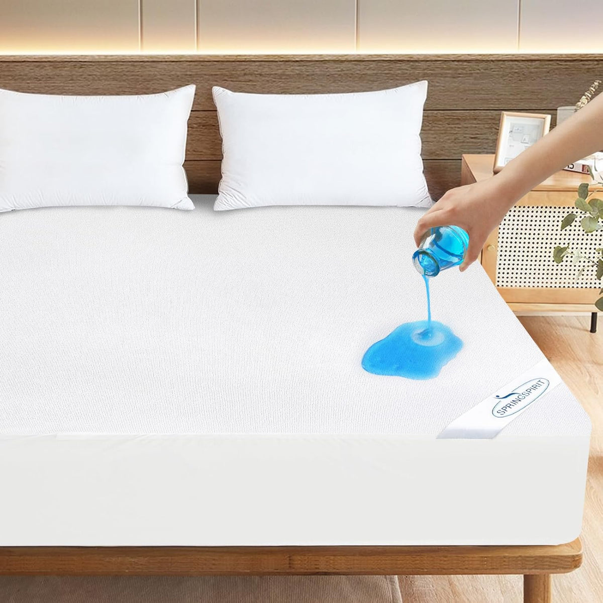 Twin Mattress Protector – Waterproof Soft Breathable Terry, Noiseless for Kids Bed Cover, Machine Washable