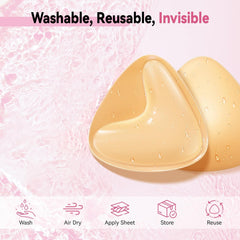 Ultra Push-up Sticky Bra Pads Inserts Double-Sided Adhesive Bra for Sports Bra Swimsuit