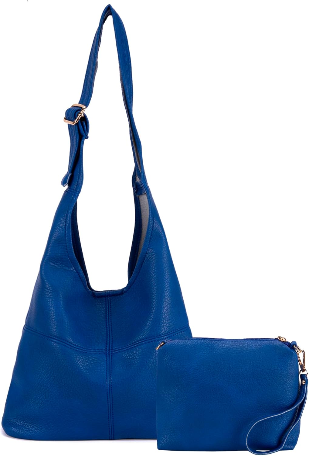 Bolsos tipo hobo de Montana West para mujer, ultra suaves, plegables, con bolsa para cosméticos 