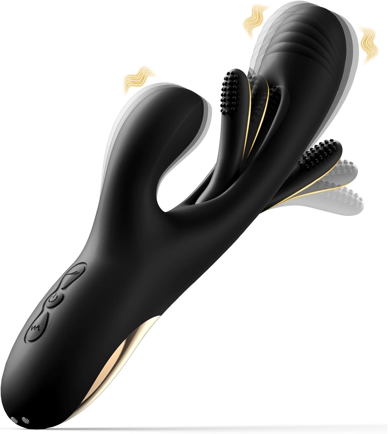 3 in 1 Vibrator Dildo Rabbit Sex Toys G Spot Vibrator Massager for Women