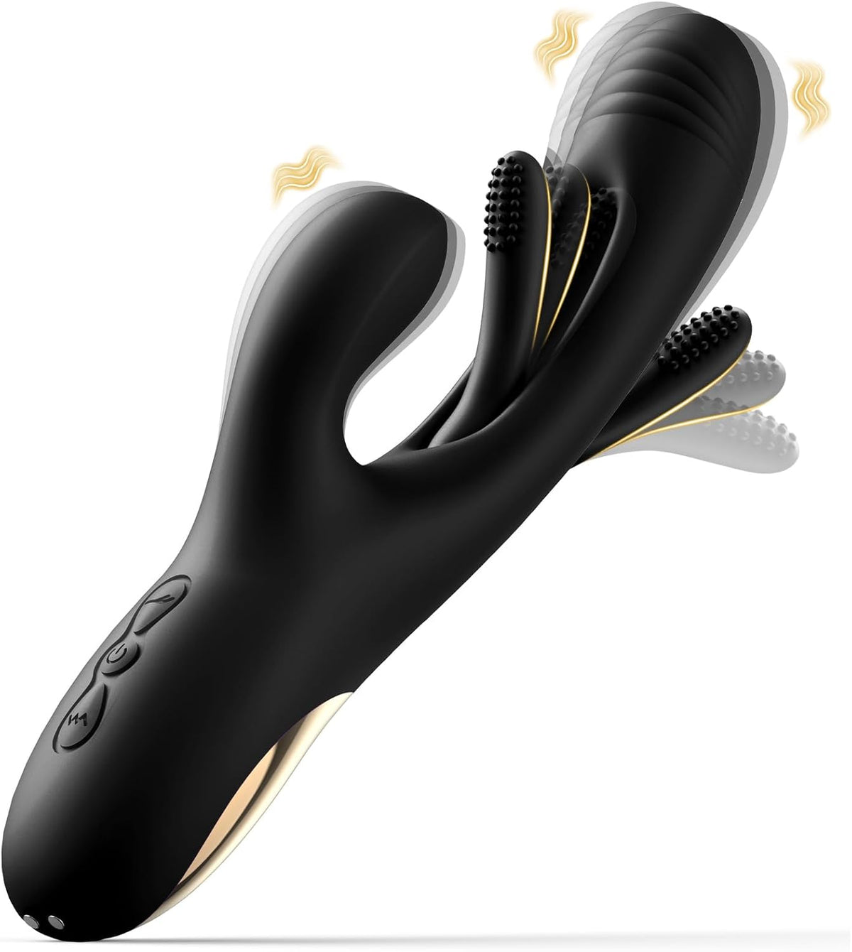 3 in 1 Vibrator Dildo Rabbit Sex Toys G Spot Vibrator Massager for Women