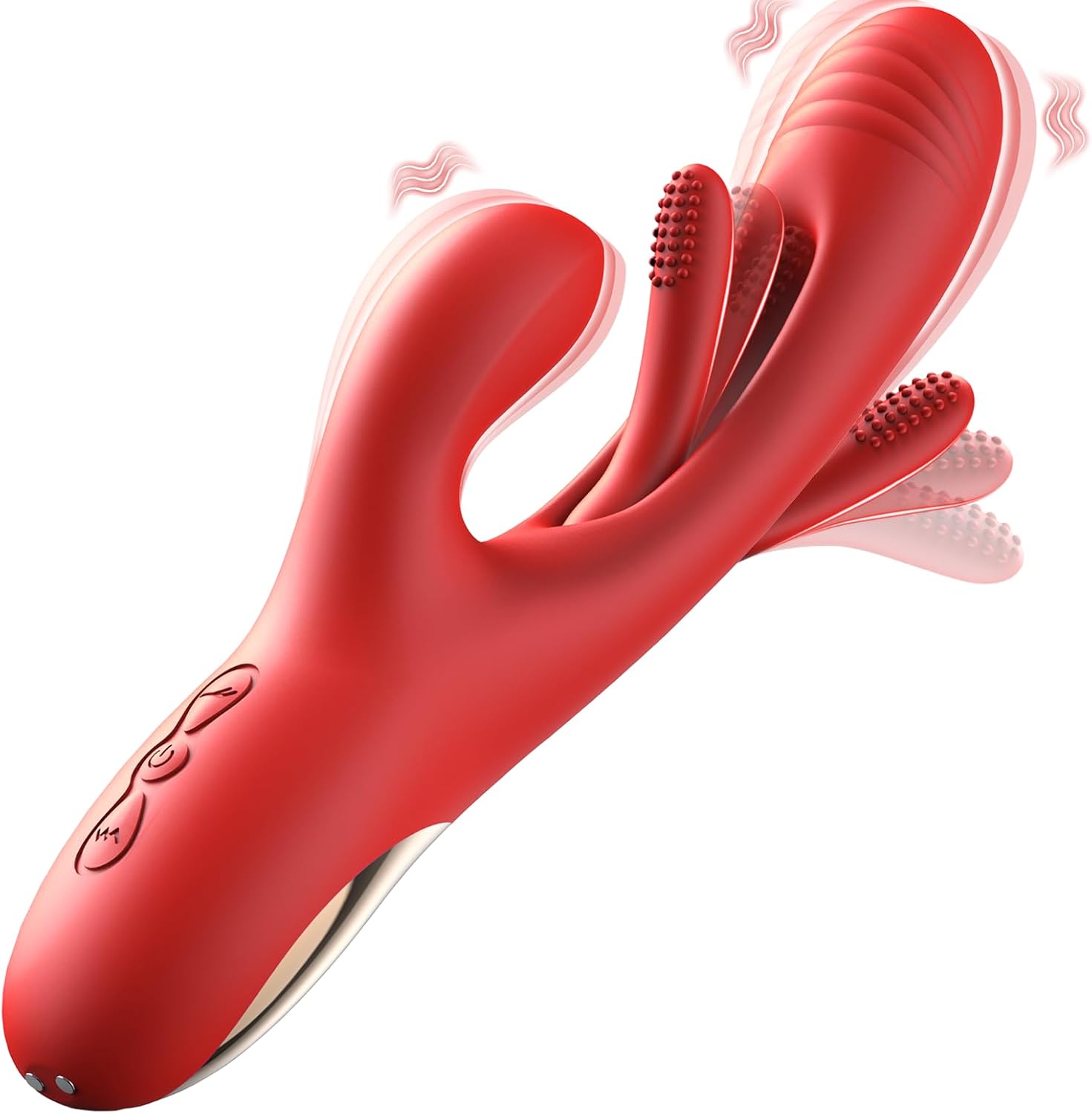 3 in 1 Vibrator Dildo Rabbit Sex Toys G Spot Vibrator Massager for Women