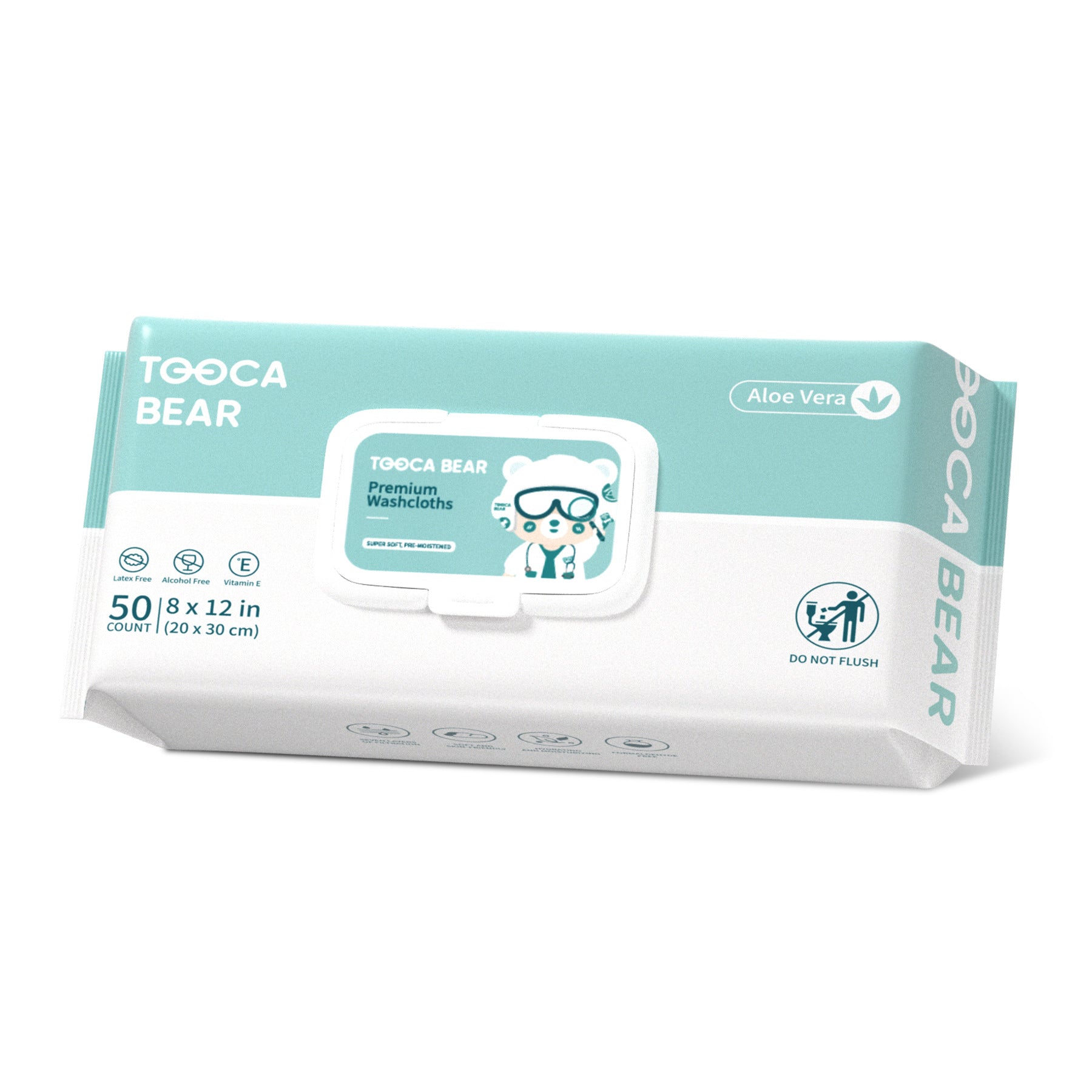 50piece/bag Premoistened Disposable Wipes Soft and skin-friendlyNon-irritating for Baby