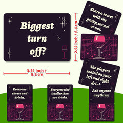 50 adult table game cards for gatherings, dinners, team building, and warm-up board games