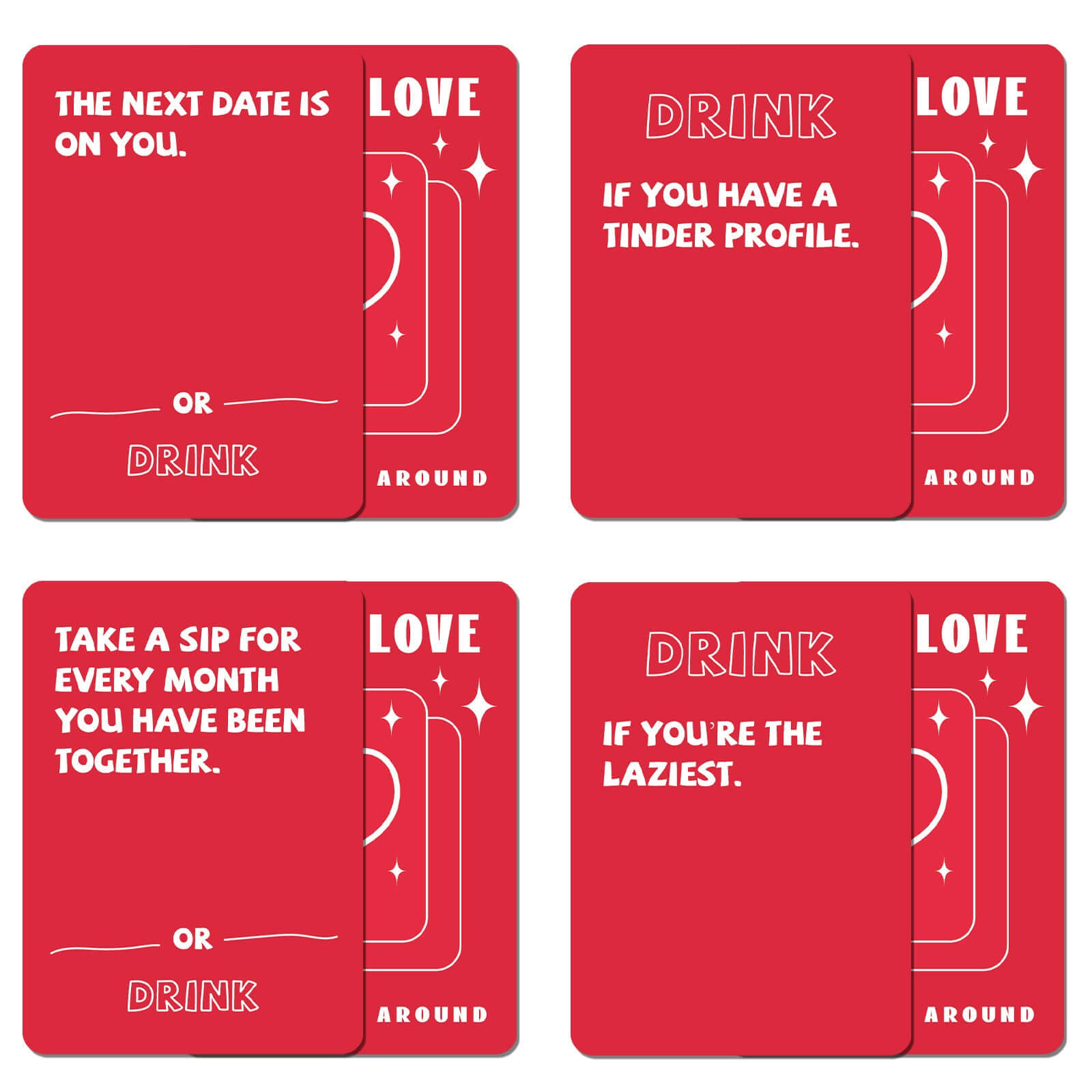 50 cards/box of couple Q&A games and board games for couples