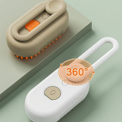 3-in-1 Cat Steam Brush, Pet Steam Beauty Comb, Suitable for Cat and Dog