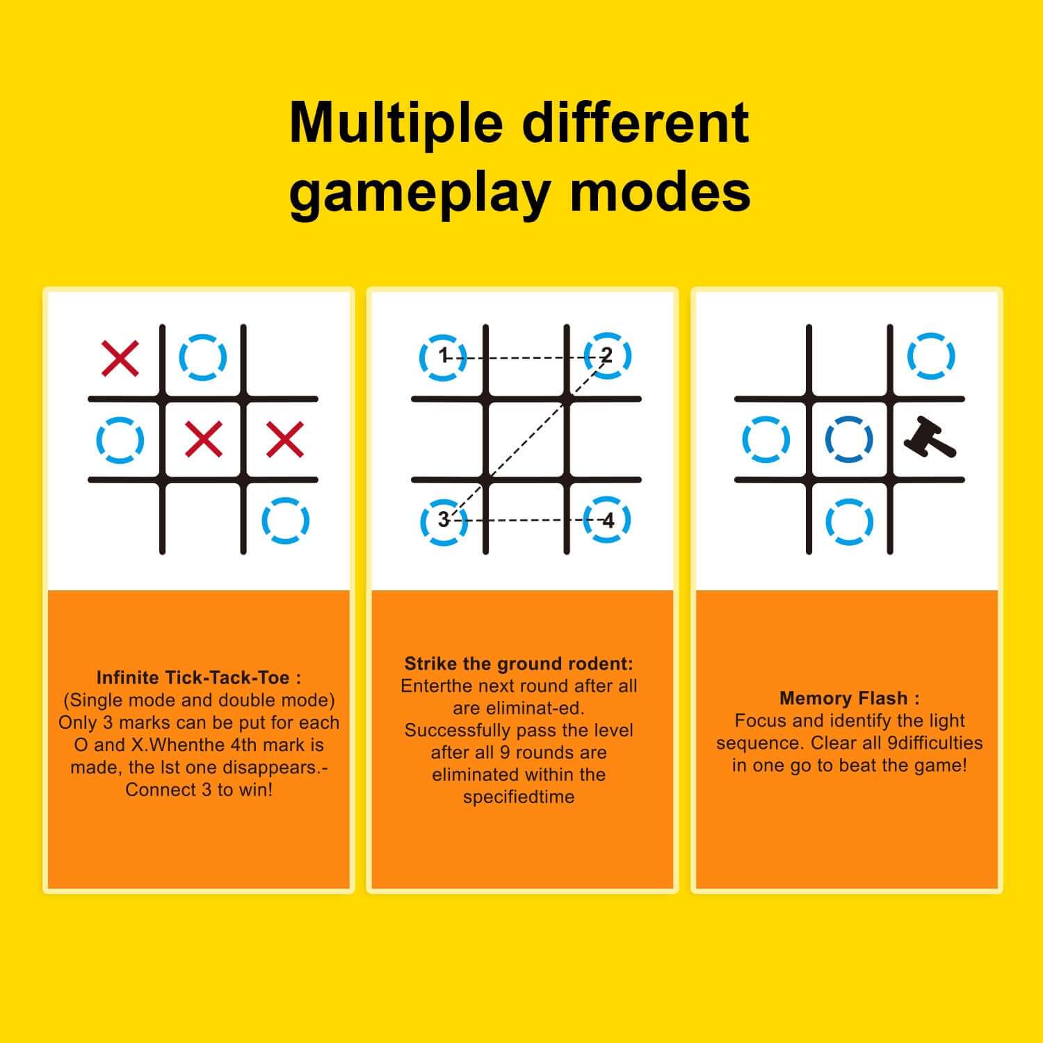 New Desktop Electronic Game Machine Children's Thinking Training Puzzle Toy