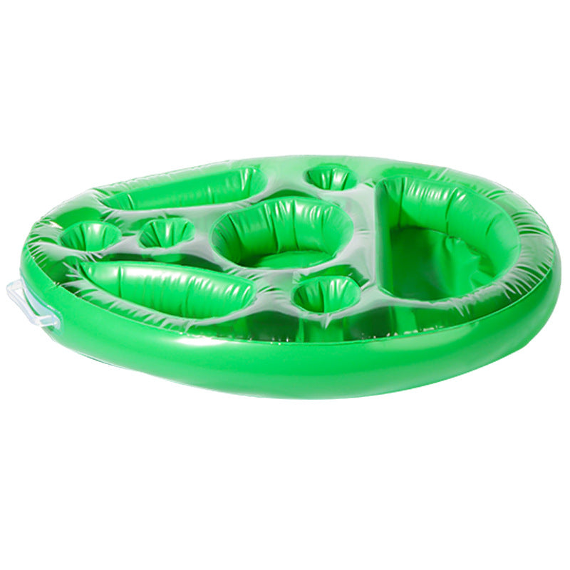 Portable Inflatable PVC Self-service Ice Tray Party Floating Coaster Tray