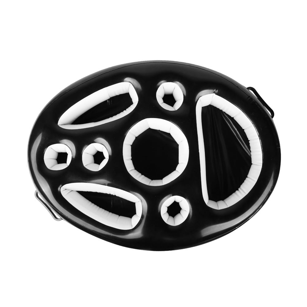 Portable Inflatable PVC Self-service Ice Tray Party Floating Coaster Tray