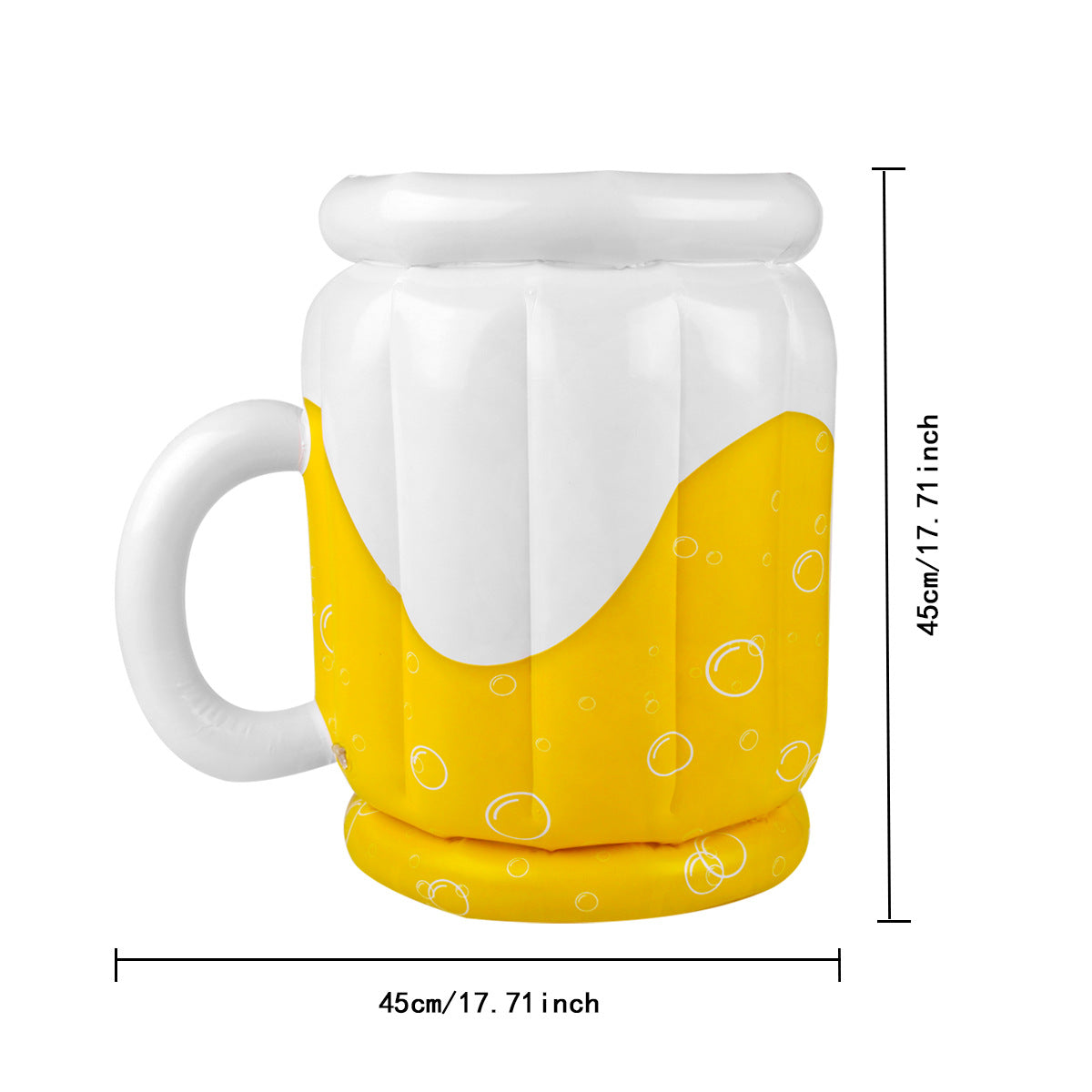 Portable Inflatable PVC Self-service Ice Tray Party Floating Coaster Tray