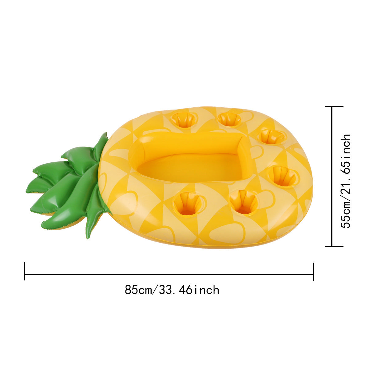 Portable Inflatable PVC Self-service Ice Tray Party Floating Coaster Tray