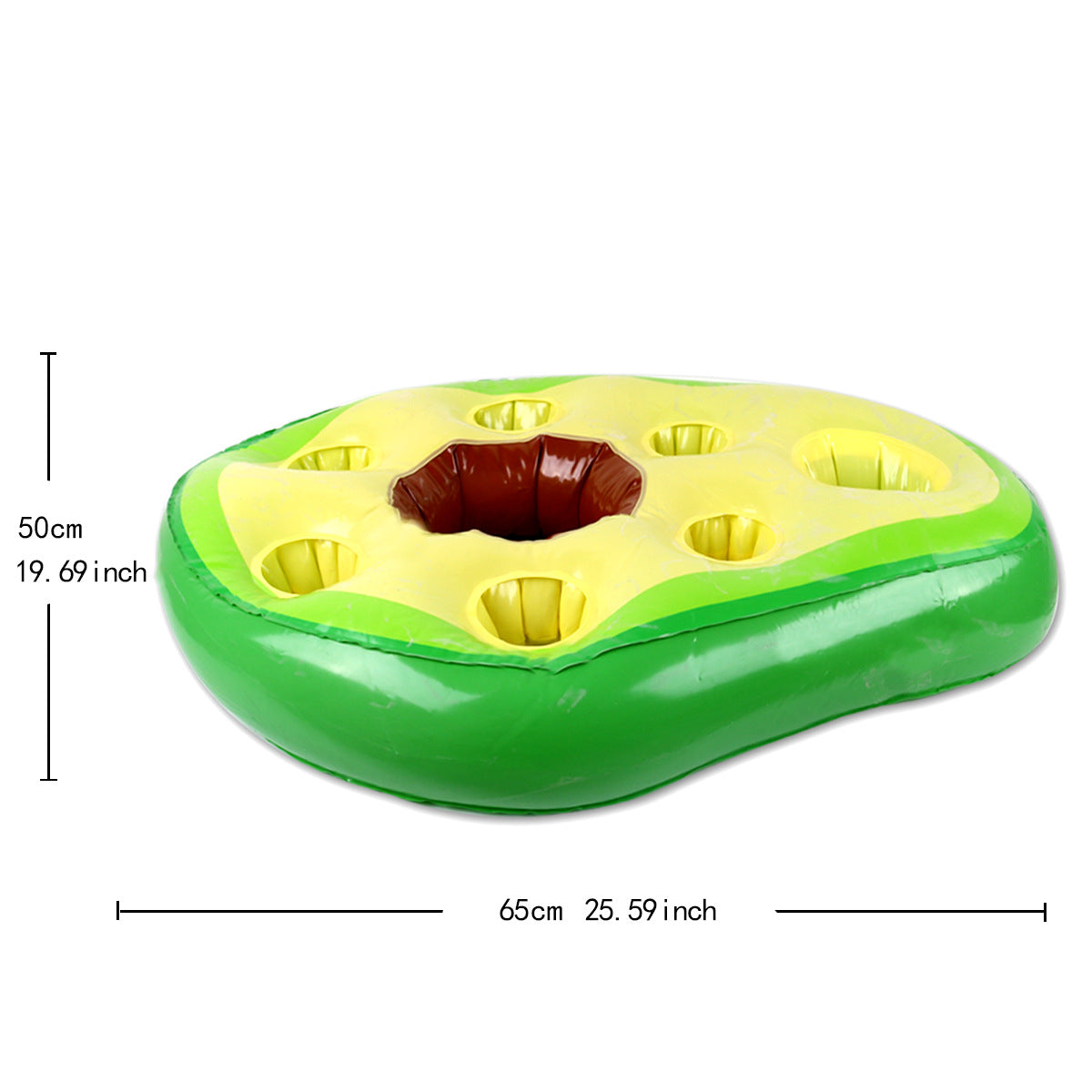 Portable Inflatable PVC Self-service Ice Tray Party Floating Coaster Tray