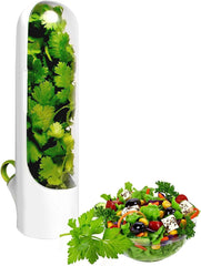 Portable Cilantro Containers for Refrigerator, Herb Storage Containers, Home Herb Containers for Cilantro, Parsley, Asparagus