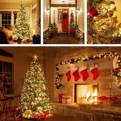 3-Pack Solar Warm Color Outdoor Copper Fairy Light String