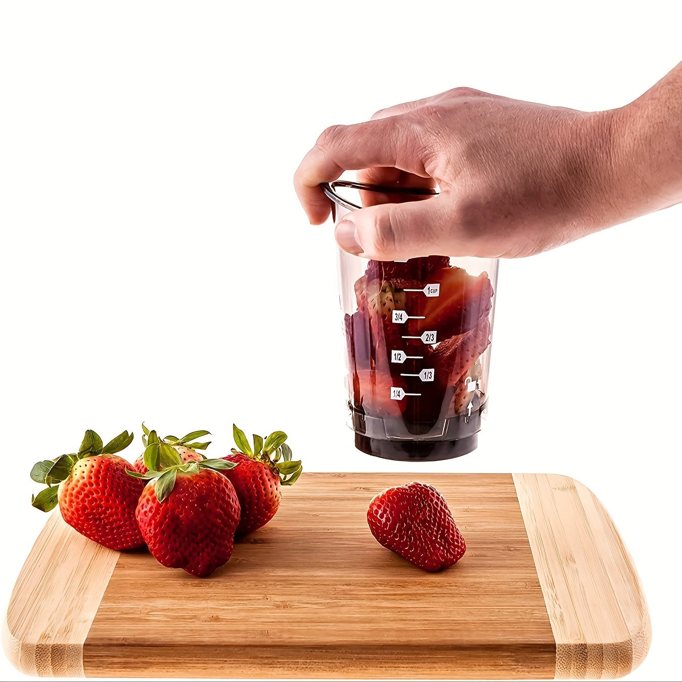 3 in 1 Manual Vegetable Chopper and Slicing Cup