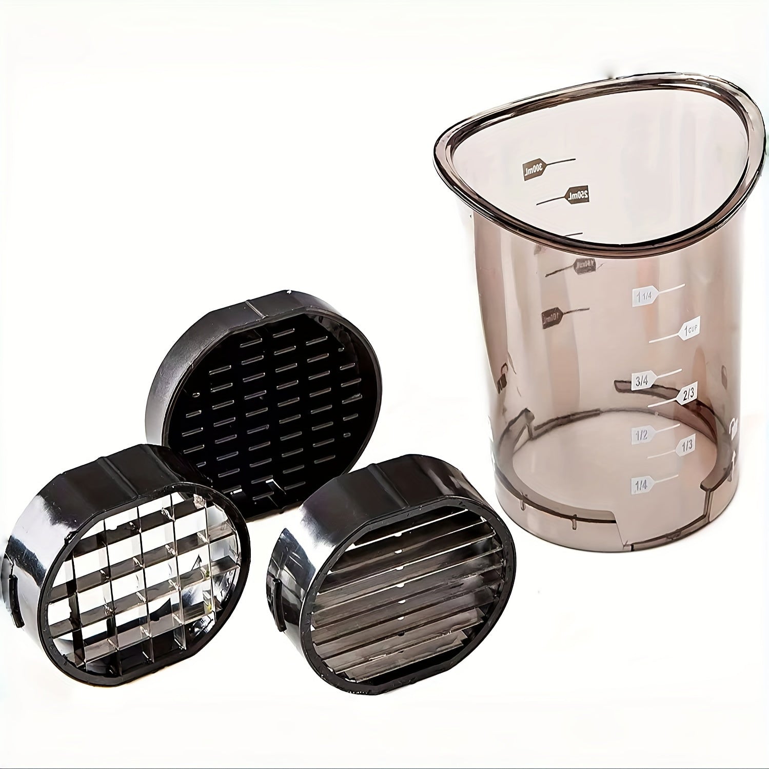 3 in 1 Manual Vegetable Chopper and Slicing Cup