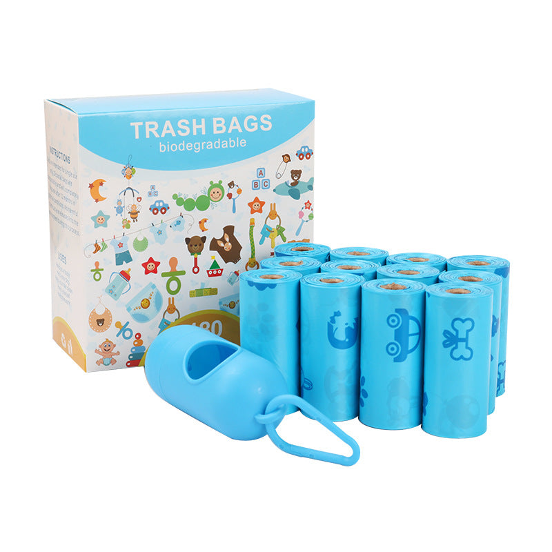 Sealing Cat Litter Poop Clump Pick-Up Bags with Handles Scoop Tie Bags Dog Waste Bag