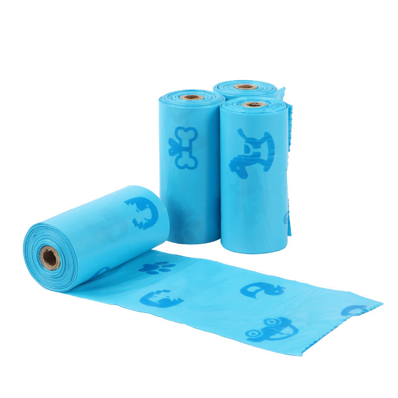Sealing Cat Litter Poop Clump Pick-Up Bags with Handles Scoop Tie Bags Dog Waste Bag